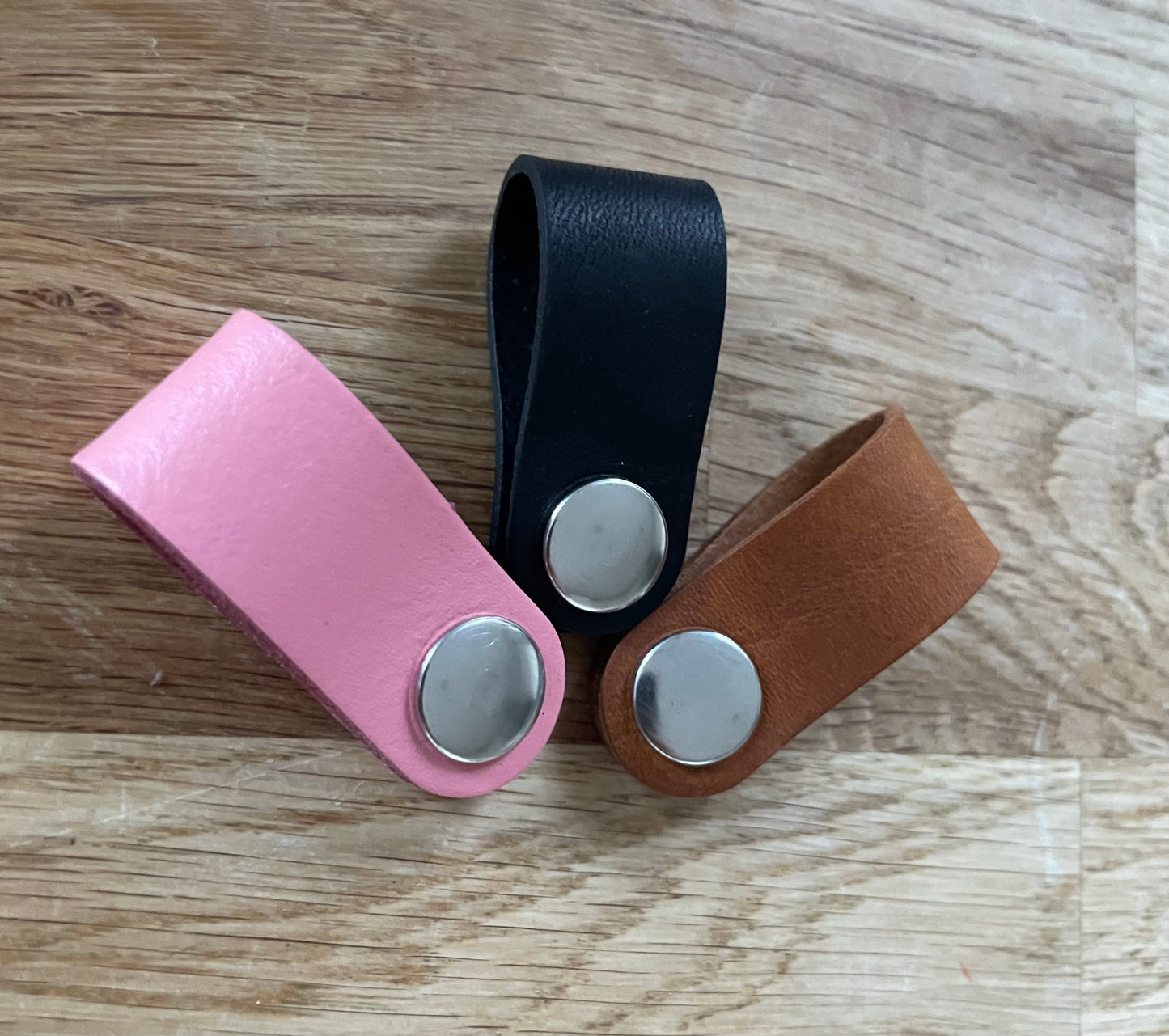 Leather Cable Ties Organiser