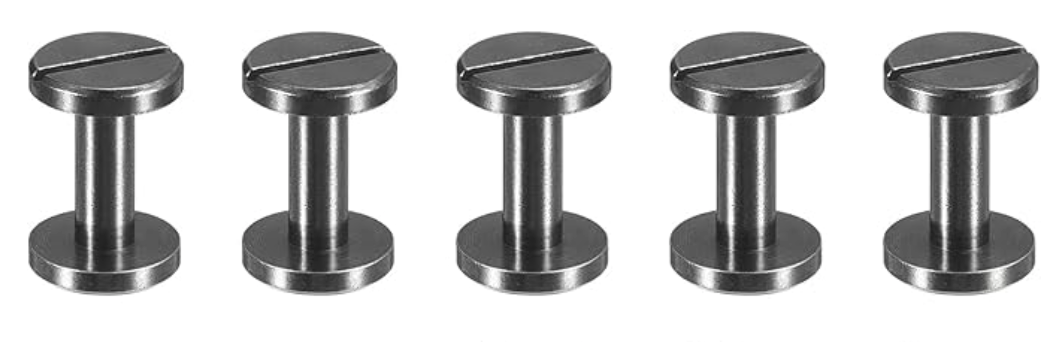 Gunmetal Black 20x10mm Flat Head Screw for Drawers and Cabinets