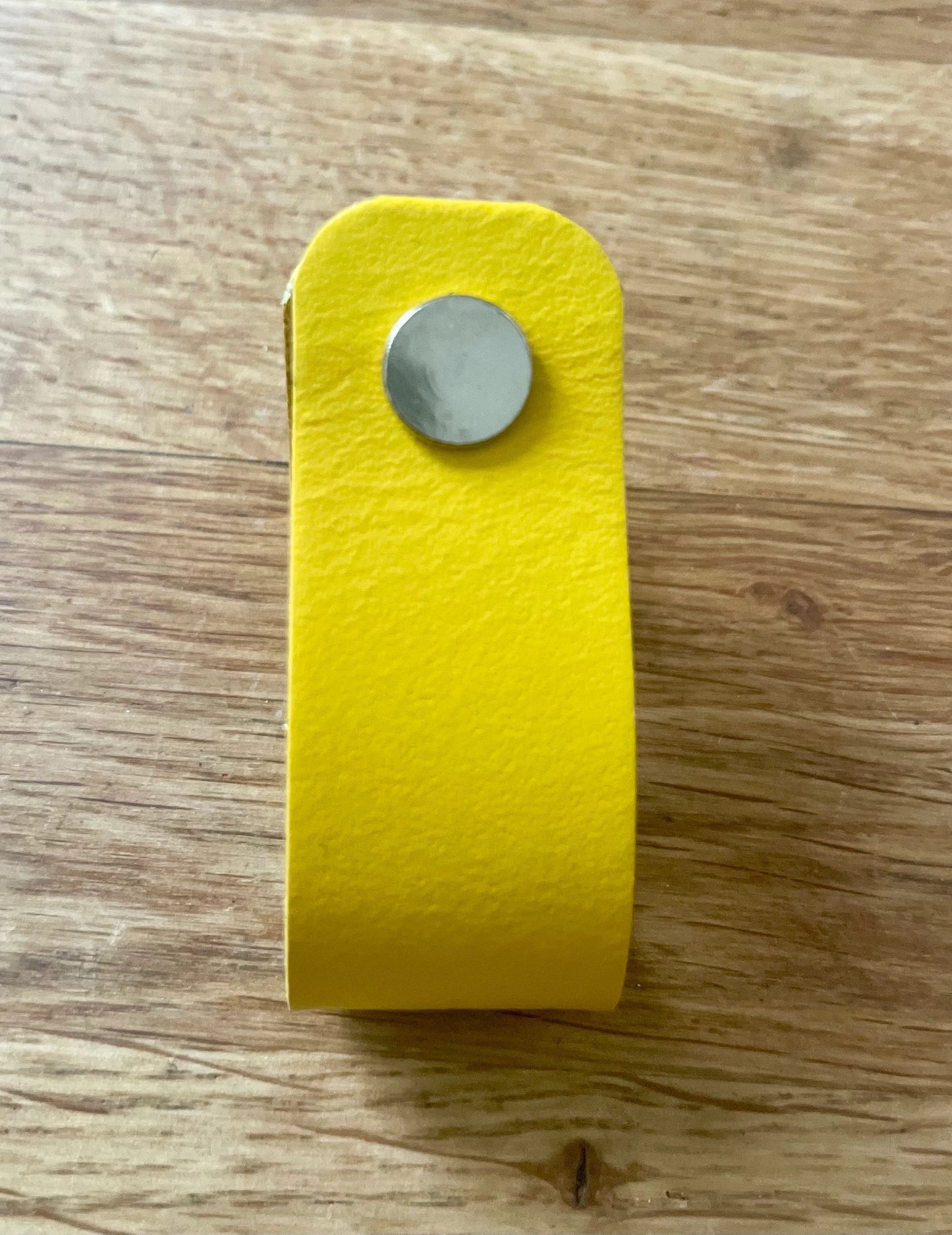 The Stubby Handmade Leather Drawer Pulls