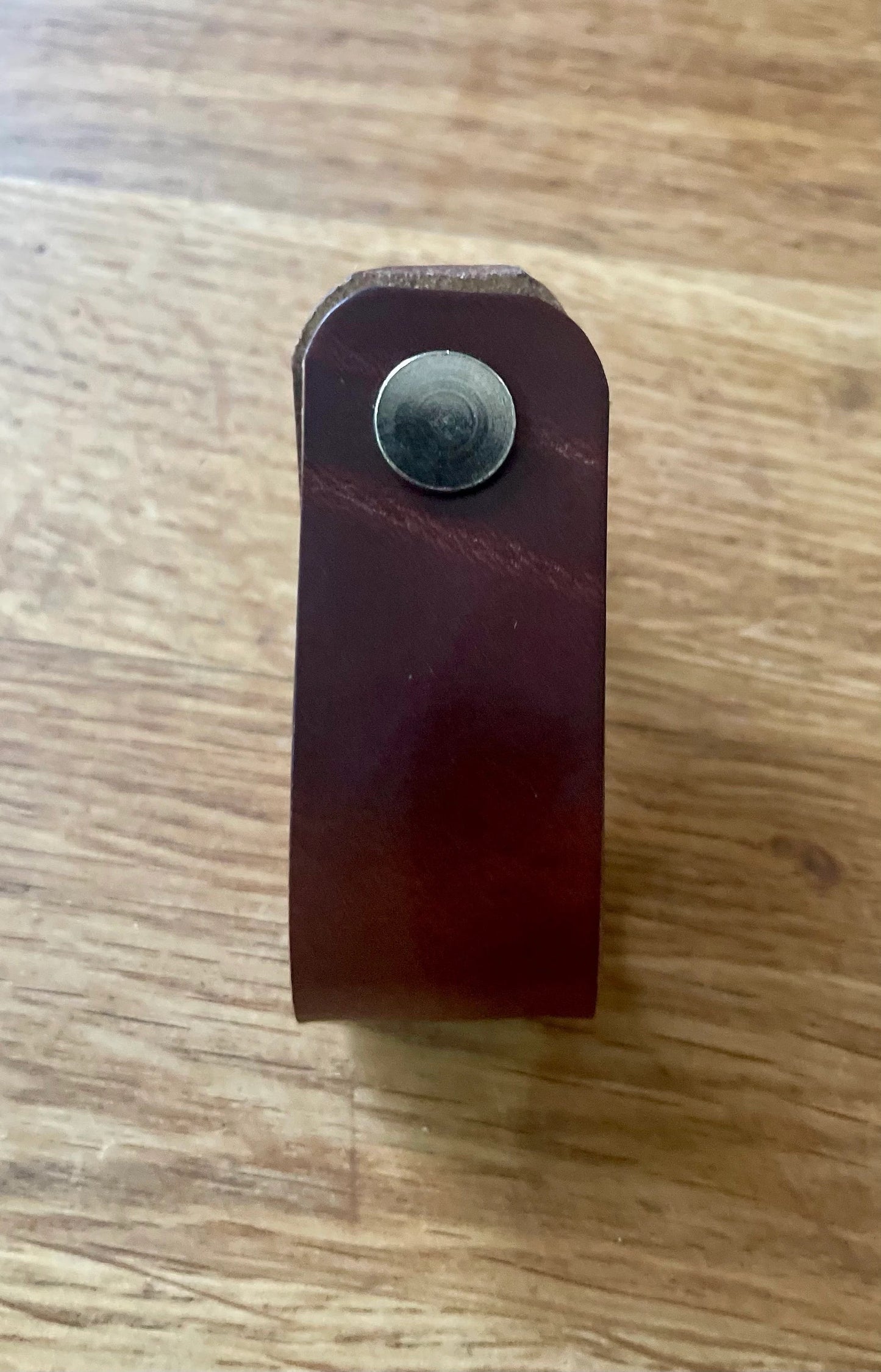 The Stubby Handmade Leather Drawer Pulls