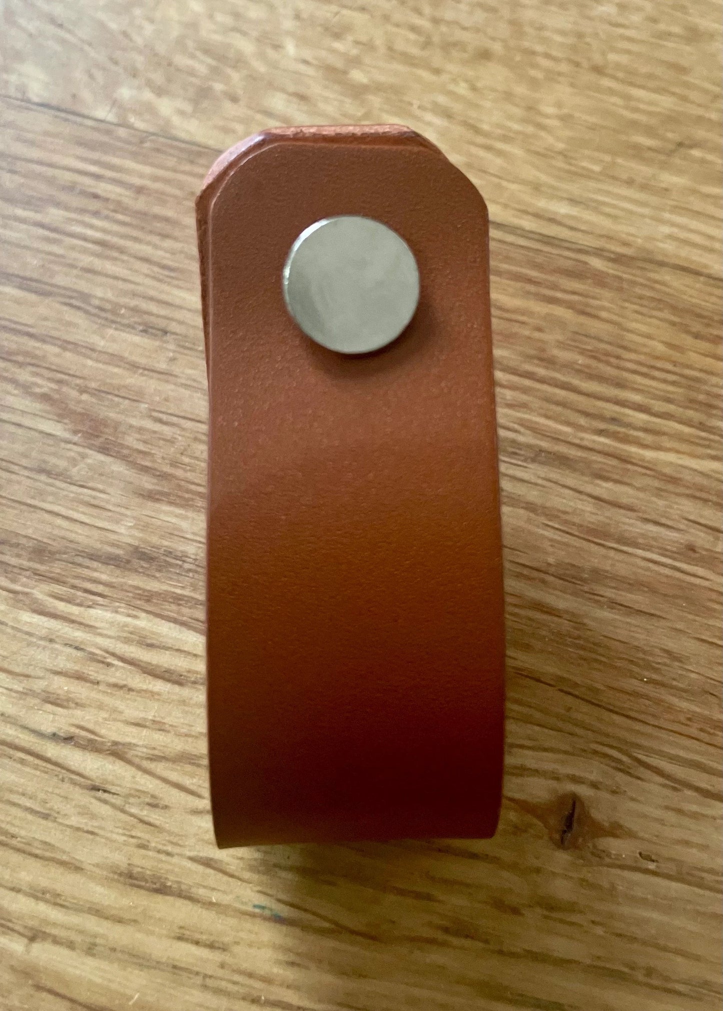 The Stubby Handmade Leather Drawer Pulls