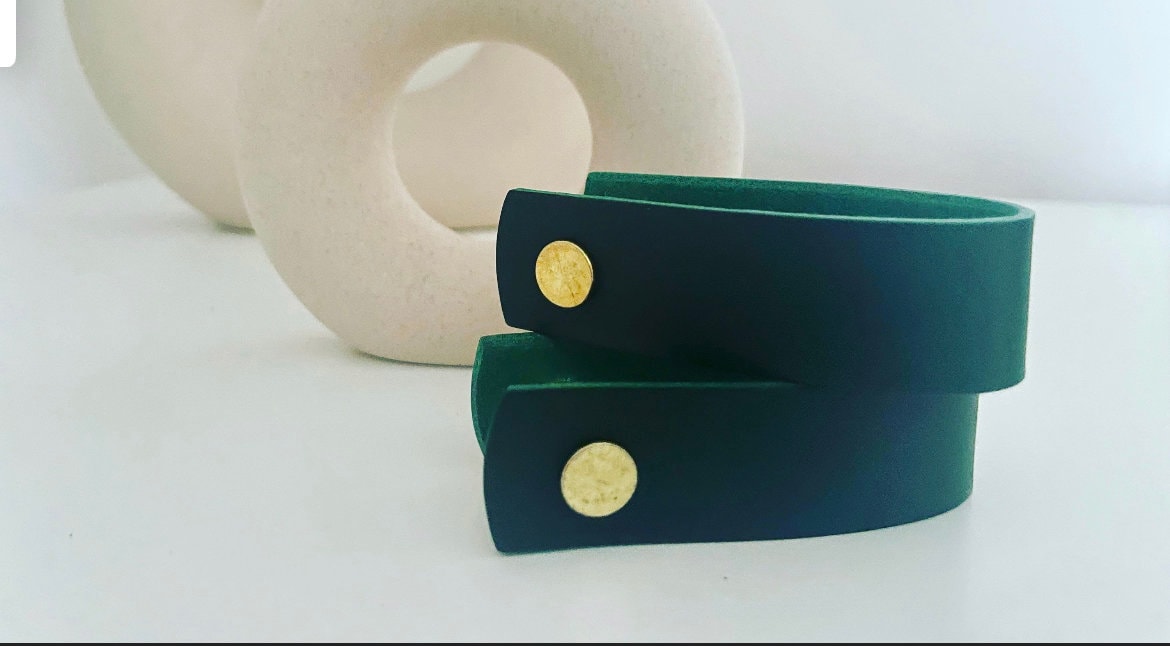Leather Drawer Pulls - All Colours