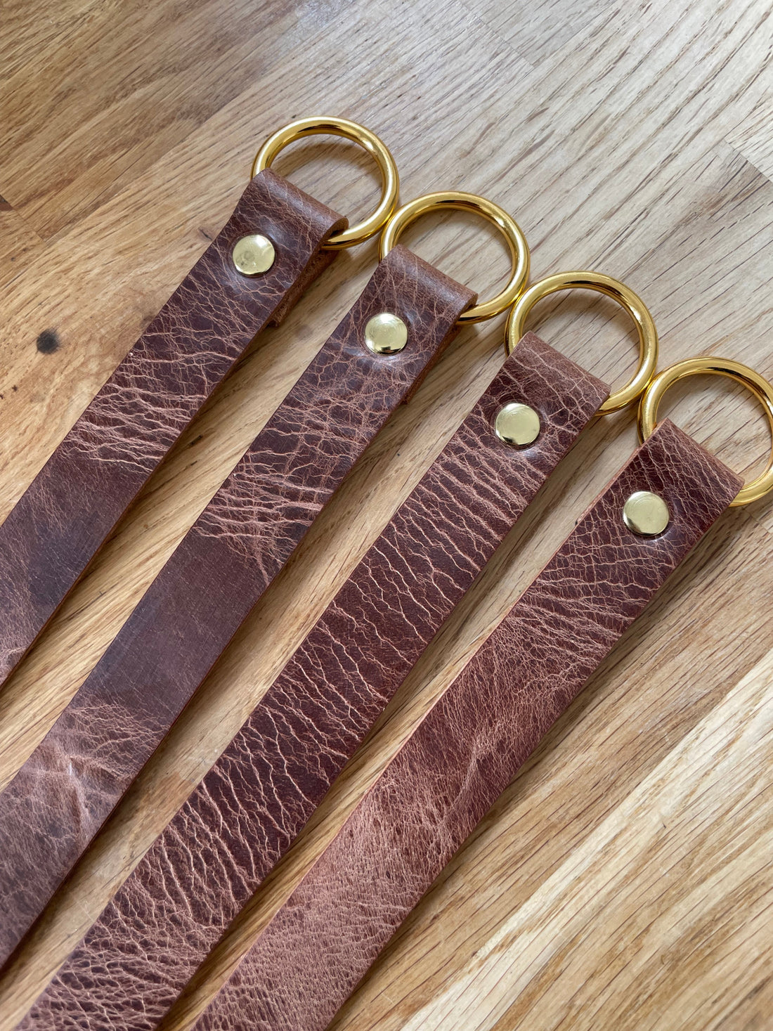 Handmade Leather Curtain Tie Backs — Now in Our Clearance Collection