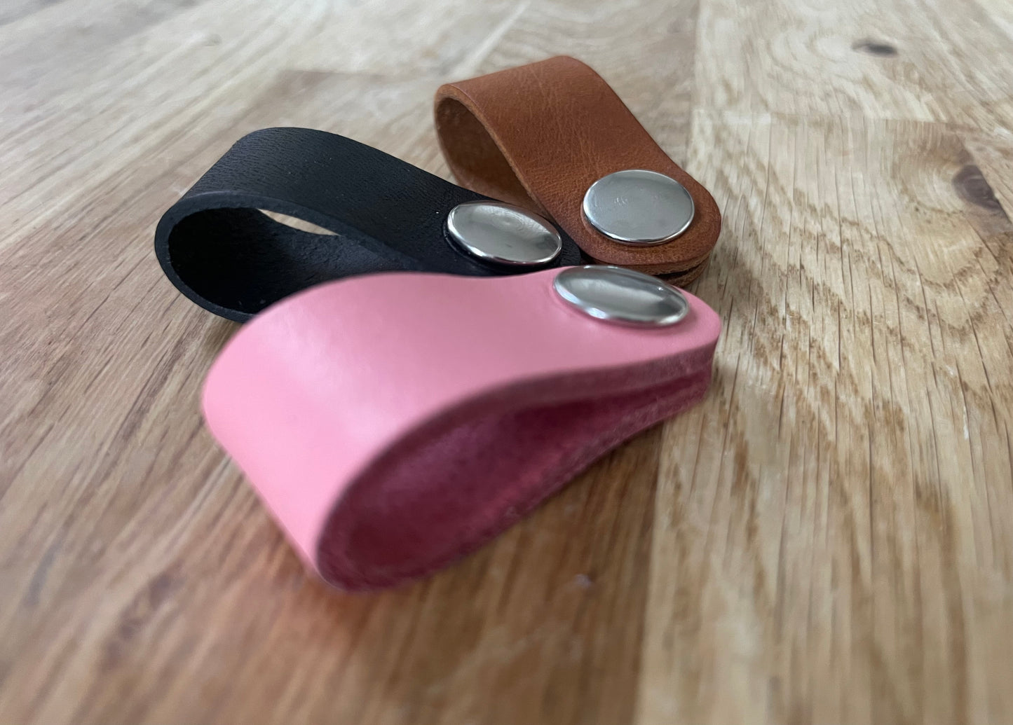 Leather Cable Ties Organiser