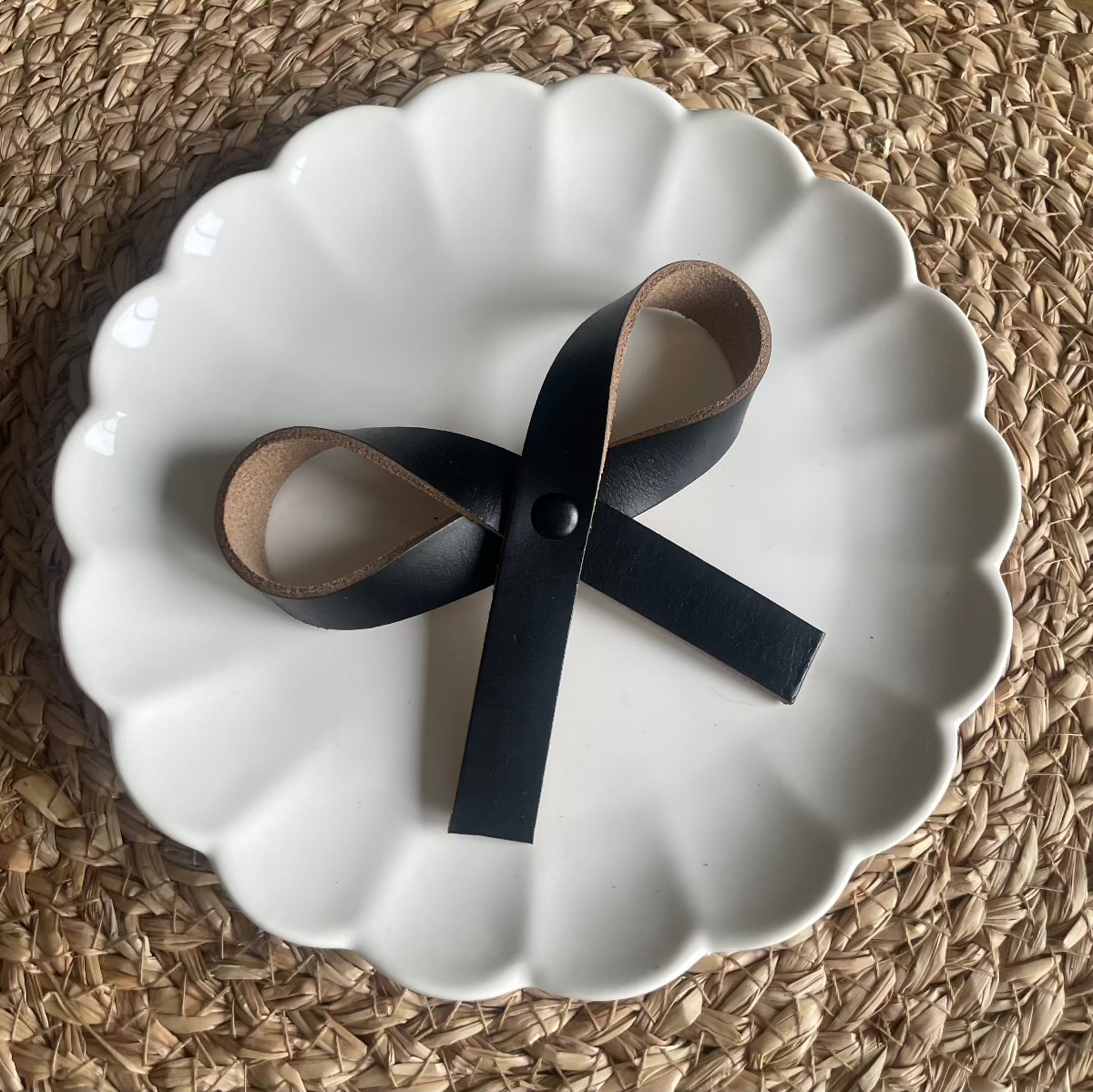 Leather Bow