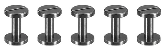 Gunmetal Black  20x10mm Flat Head Screw for Drawers and Cabinets
