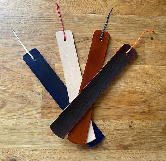 Handmade Leather Bookmark